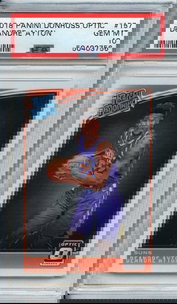 Deandre Ayton Optic Rookie PSA 10 NEP 756