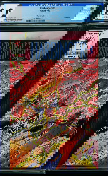 HARBINGER #0, CGC 9.2 NM-