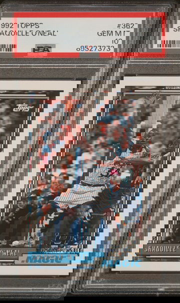 1992 Topps Shaquille O'Neal #362 PSA 10