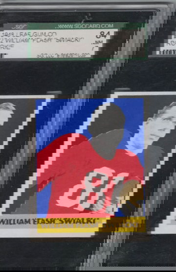 1948 Leaf Gum Co #12 William Flash Swiacki SGC 84 Nr Mt