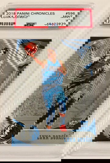 2018 Chronicles Luka Doncic Chrome Rookie PSA9 (HK)