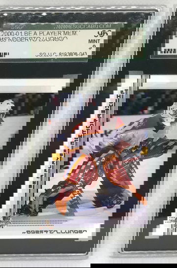 2000-01 Be a Player Memorabilia #463 Roberto Luongo SGC 9