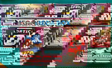 2023 Optic Football Target Mega Box - 5 Box Lot