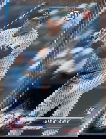 2017 Bowman Aaron Judge RC American League Home Run King!