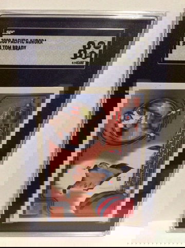 Tom Brady 2000 Pacifica Aurora Rookie Card