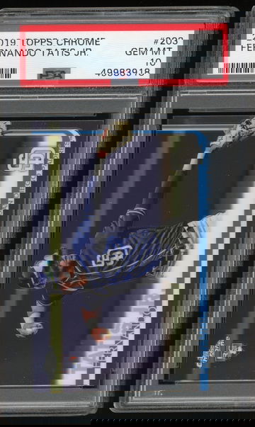 2019 Topps Chrome 203 Fernando Tatis Jr