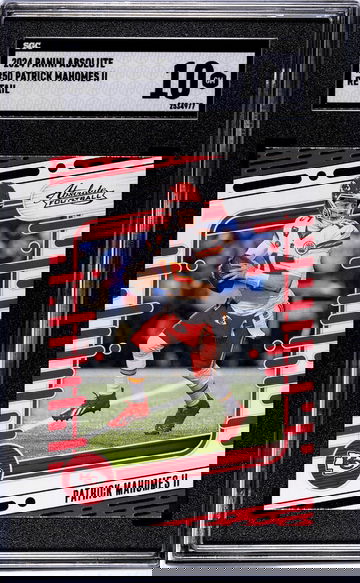 2024 Panini Absolute #50 Patrick Mahomes II Retail SGC 10