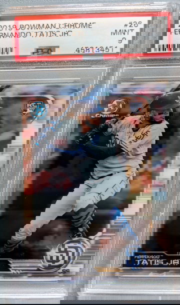 2019 Bowman Chrome RC Fernando Tatis Jr PSA 9 #26