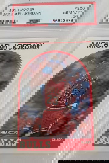 1989 Hoops Michael Jordan #200 PSA 10 Gem Mint