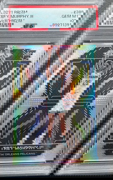 2021 Prizm Silver Rookie Trey Murphy PSA 10 GEM MINT