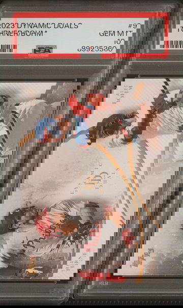 2023 Topps Dynamic Duals Turner/Bohm #9 PSA 10