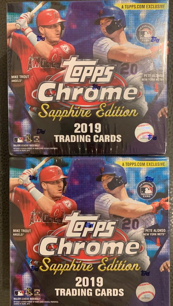 2019 Topps Chrome Sapphire Mega Box (2)