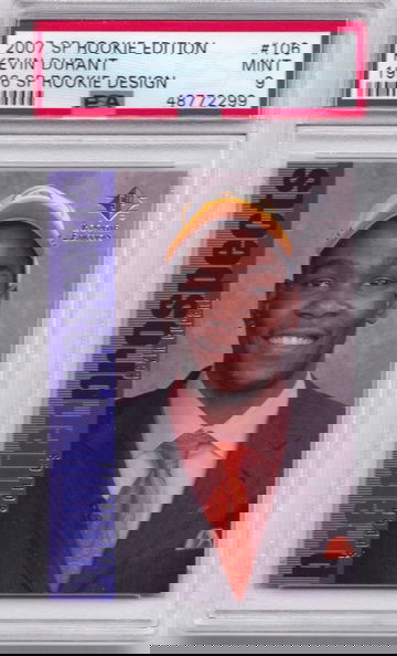Kevin Durant 2007 SP Rookie Edition PSA 9