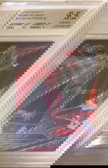 Kevin Porter Jr 2019 Select Courtside Tmall Red Wave RC Rookie BGS 9.5