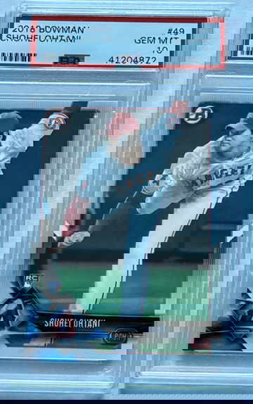 2018 Bowman Shohei Ohtani #49 PSA 10 RC Rookie