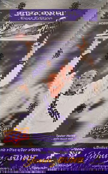 Lot of (3) 2024-25 Upper Deck Women’s Hockey PWHL Hobby Box