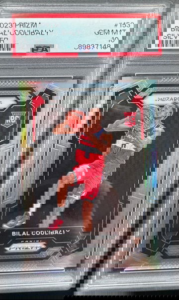 2023 Prizm Silver Rookie Bilal Coulibaly PSA 10 GEM MT MINT