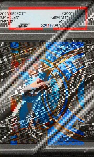 2023 Select Josh Allen Blue Prizm /149 PSA 10