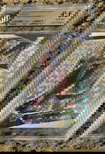 ZION WILLIAMSON RC 2019-20 PANINI REVOLUTION GROOVE PARALLEL RC BGS 9.5