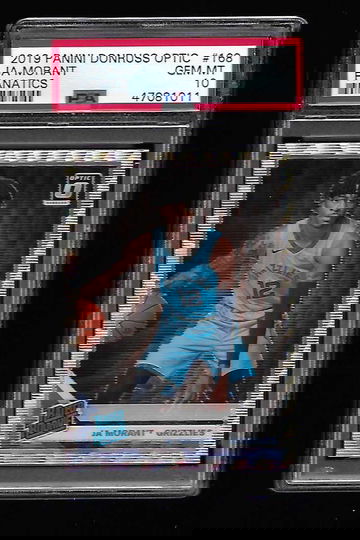 2019 Donruss Optic Fanatics JA Morant PSA 10