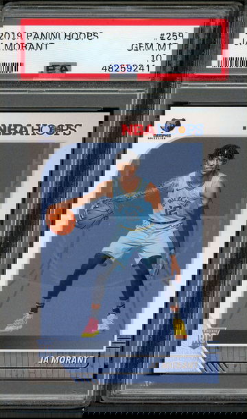 2019 Panini Hoops #259 Ja Morant PSA 10