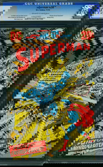 SUPERMAN #258, CGC 9.4 NM