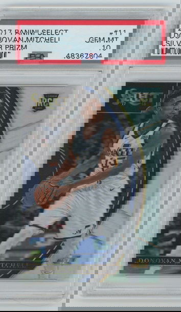 2017 Donovan Mitchell Select Silver 