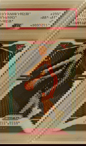 2019 Panini Prizm Silver Prizm Tyler Herro PSA 8