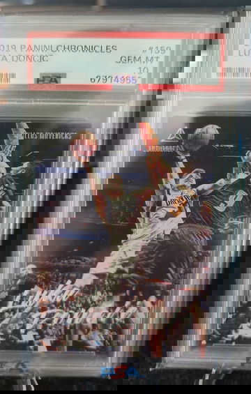 2019 Panini Chronicles Luminance Luka Doncic Gem Mint 10