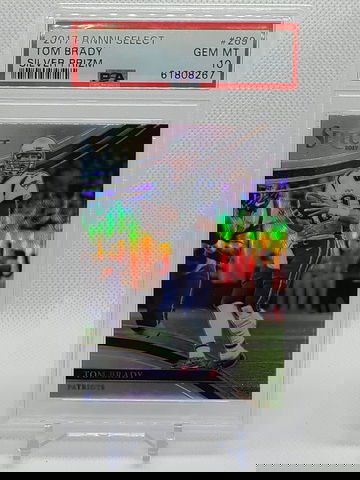 2017 SILVER Tom Brady Field level PSA 10!!