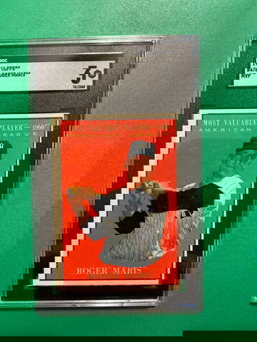 1961 Topps Roger Maris MVP # 478