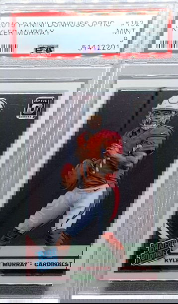 2019 Panini Donruss Optic Football Kyler Murray Rated Rookie Mint PSA 9