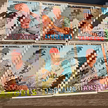 Lot of 20 1967 baseball NM