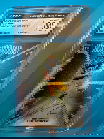 2024 Donruss Optic - Luke Musgrave Auto