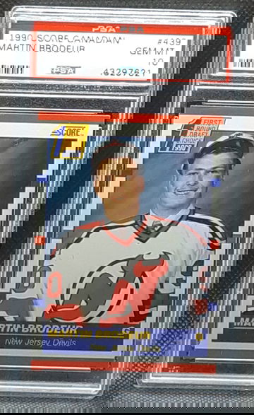 1990 Score Canadian Martin Brodeur