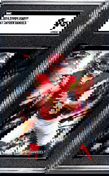2024 Topps Finest #67 Jayden Daniels SGC 9