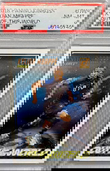 2018 Panini Donruss Out Of This WOrld Kylian Mbappe 