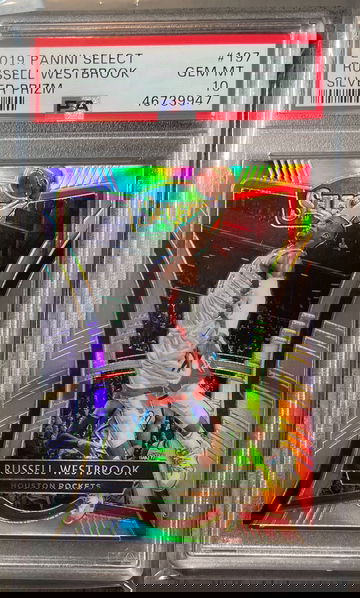 2019-20 Select Premier Silver Russell Westbrook PSA 10