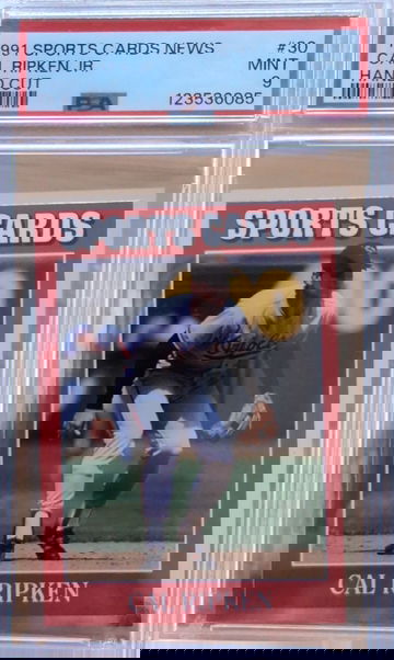 1991 Sports Card News Cal Ripken Jr. #30 PSA 9 low pop