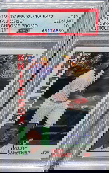 2019 Topps Silver Pack Eloy Jimenez 1984 Chrome Promo