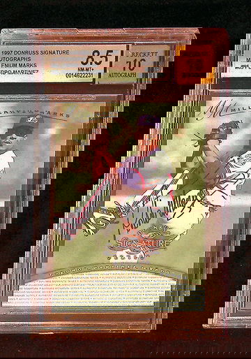 1997 Donruss Signature MILLENIUM Pedro Martinez AUTO
