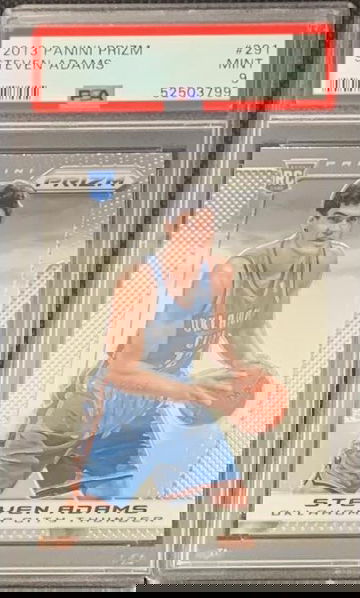 2013 Panini Prizm Steven Adams Rookie PSA 9 Thunder