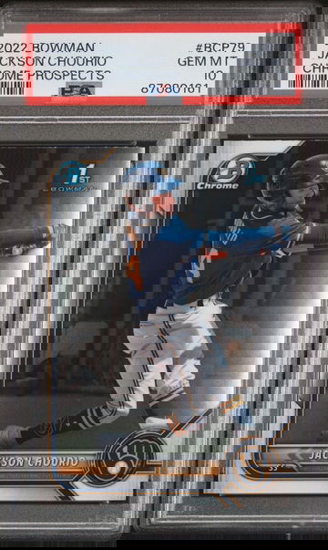 2022 Bowman Chrome Prospects Jackson Chourio rookie #BCP79 PSA 10