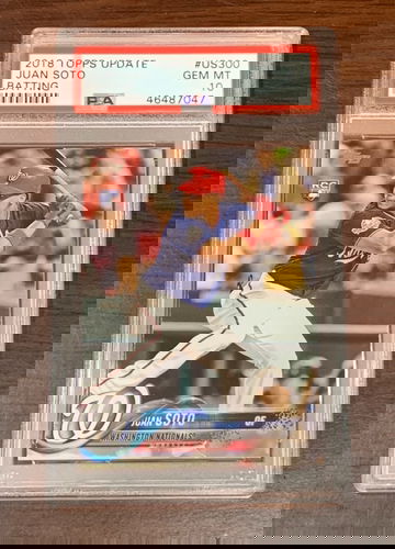 2018 Topps Update Juan Soto PSA 10