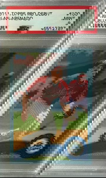 Nolan Arenado 2011 Topps Pro Debut Blue #100 - PSA 9 Mint #/309