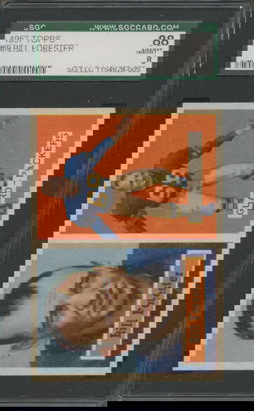 1957 Topps #69 Bill Forester Green Bay Packers SGC 88 NM/MT 8