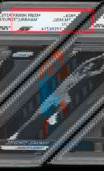 2018 Panini Prizm Devonte Graham PSA 10