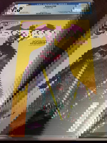 BATMAN # 106 DC COMICS 2021 CGC 9.8 WHITE PAGES JAMES TYNION / JORGE JIMENEZ