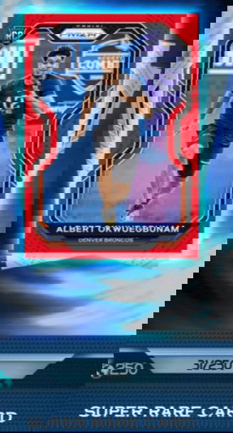 Panini Blitz 2020 Prizm Red Albert Okwuegbunam /250