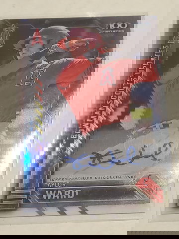 TAYLOR WARD 2016 BOWMAN CHROME SCOUTS TOP 100 REFRACTOR #'D 50/199